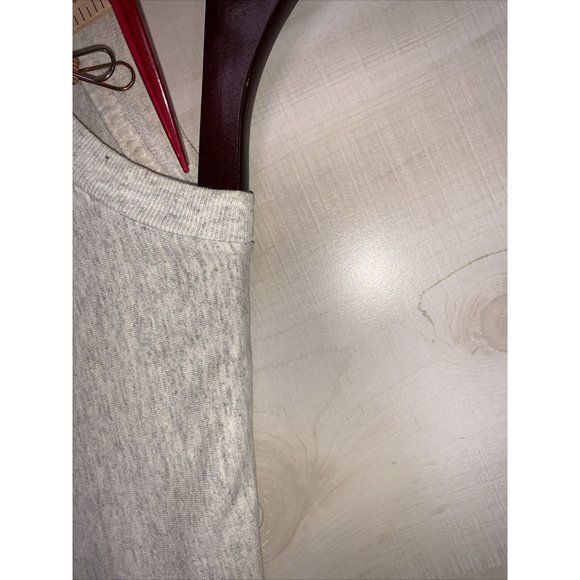 Vintage 80s-90s University Of Michigan Heather Gray Graphic T Shirt Unisex Large - Picture 13 of 16